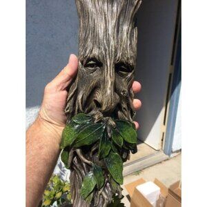 Whispering Wilhelm Tree Ent Wall Sculpture, 15 Inch, Multicolored